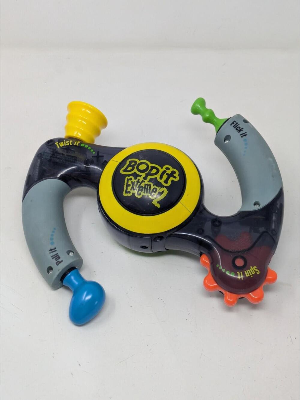 Bop It Extreme 2 Handheld Electronic Game Hasbro 2002 Tested And Working